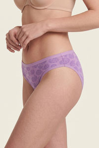 Zivame Regular Rise Full Coverage Bikini Panty (Pack of 3) - Multicolor — thumbnail 3
